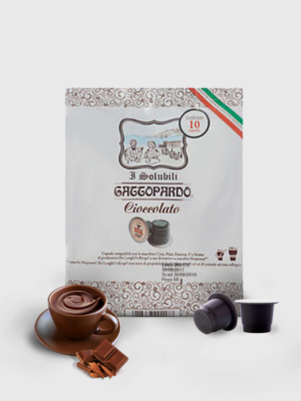 capsule cioccolato gattopardo toda compatibili nespresso